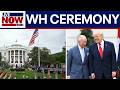 Trump welcomes King Charles to White House
