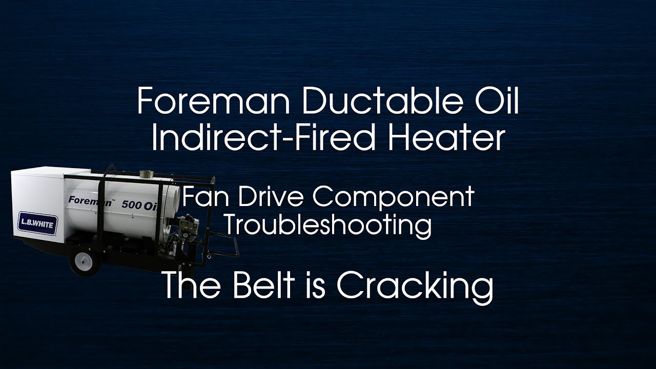 Foreman 500 Oil Fan Drive Component Troubleshooting: Fan Belt is Cracking foreman homes