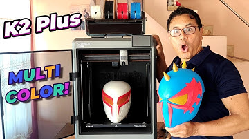 HOOGWAARDIGE, meerkleurige 3D-print met de Creality K2 PLUS!! 🤯🎨