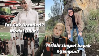 SALMA SALSABIL DIHUJAT NETIZEN KARNA PAKAIANNYA KAYAK NGAMPUS & INTERVIEW DI NIKAHAN MAHALINI