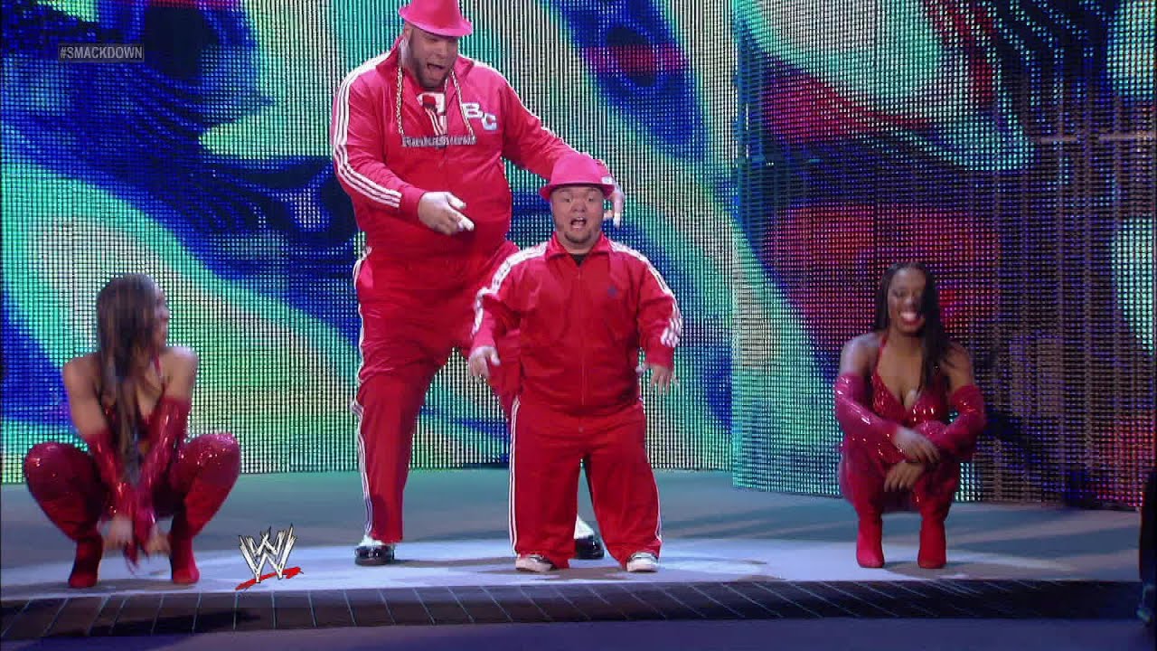 Brodus Clay & Hornswoggle vs. Hunico & Camacho SmackDown April 20