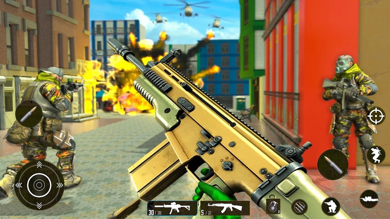 Anti Terrorist Gun Strike Game - Android GamePlay #4