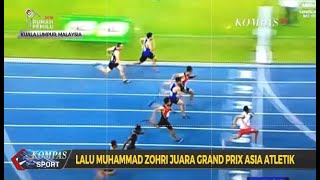 Lalu Muhammad Zohri Juara Grand Prix Asia Atletik