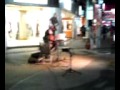 台湾で路上ライブ