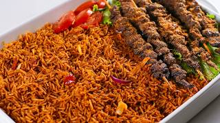 Suya Jollof Rice + Beef Suya | Sunday Rice Ep. 11