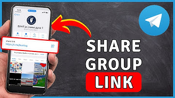 How to Share Telegram GROUP Link - Telegram Tutorial