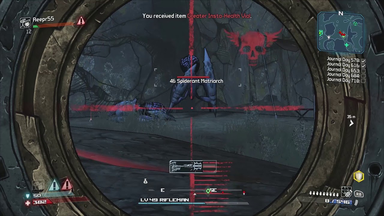 Borderlands: Hidden Journal: Rust Commons East