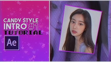 candy style intro after effects tutorial! (part 1)