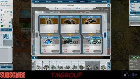 Command and Conquer Tiberium Alliances  Gameplay Day 1 - GDI - 2016