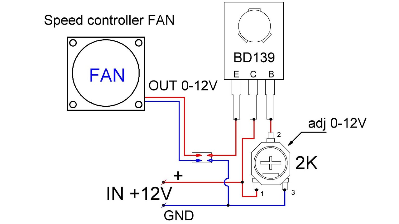 Очень простой регулятор оборотов для вентилятора ПК. - YouTube