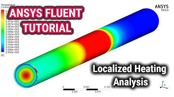 ANSYS Fluent Tutorial | Localized Heating Analysis Using ANSYS Fluent | ANSYS CFD | ANSYS Workbench