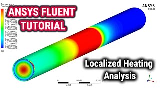 ANSYS Fluent Tutorial | Localized Heating Analysis Using ANSYS Fluent | ANSYS CFD | ANSYS Workbench