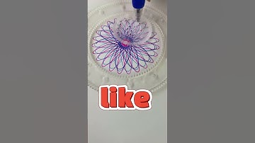 ⭕Very Beautiful #spirographshr #spirograph #asmr #viral #art #satisfying #usa #pattern #record