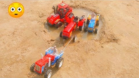 Diy tractor stuck in mud mini science project || Part-18 || Tractor video || @shubbucreator
