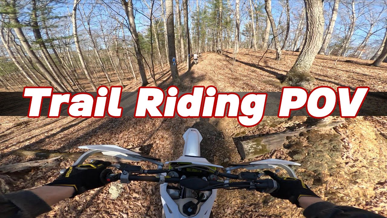 Husky FE 350 Trail Ride POV