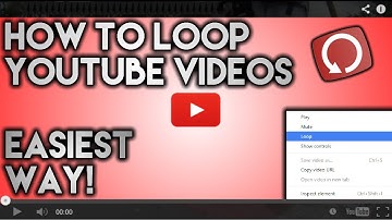 How To LOOP YouTube Videos! Easiest way! (No Downloads/Websites)