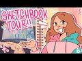 Sketchbook tour  june  october 2023