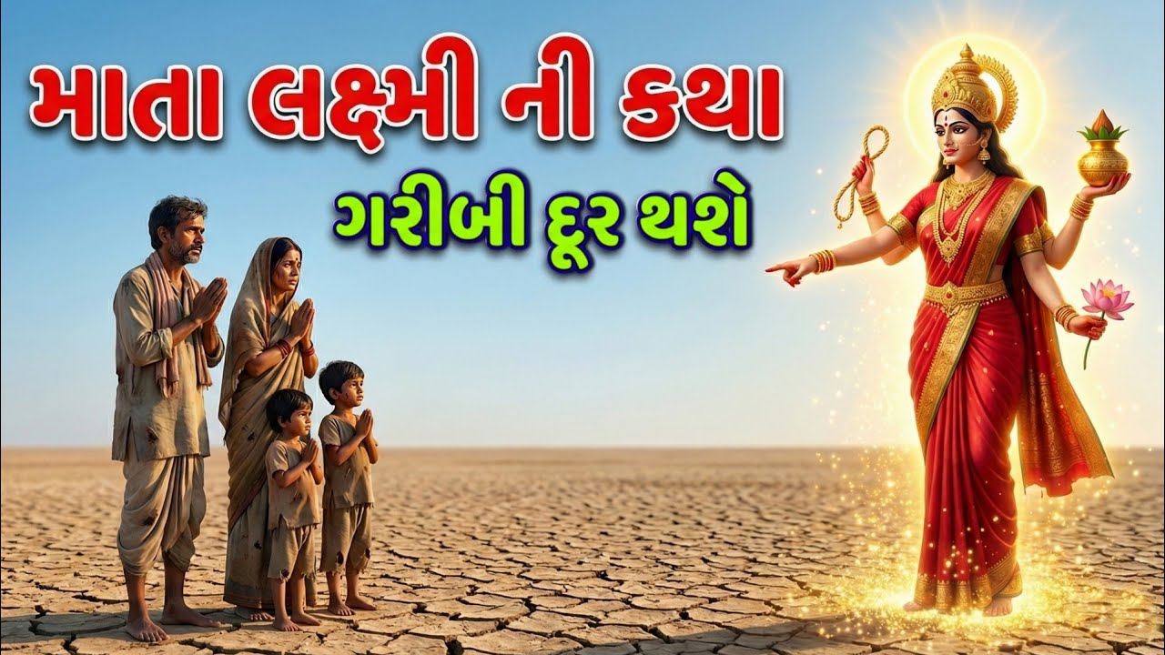 માતા લક્ષ્મી ની કથા | આ કથા સાંભળવાથી ગરીબી દૂર થશે | Mata Lakshmi Ni Varta