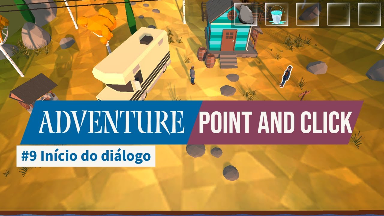 Início do diálogo || Point and Click Tutorial Unity - YouTube