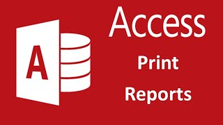 Access: Printing and Exporting Reports. #Microsoft #access