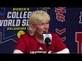 FULL VIDEO: Nebraska softball postgame after Nebraska vs. Texas game | May 31, 2026