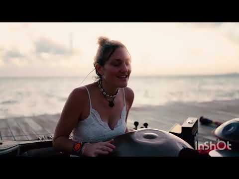 Universal prayer, handpan Harp Sitar by nectar de estrellas 