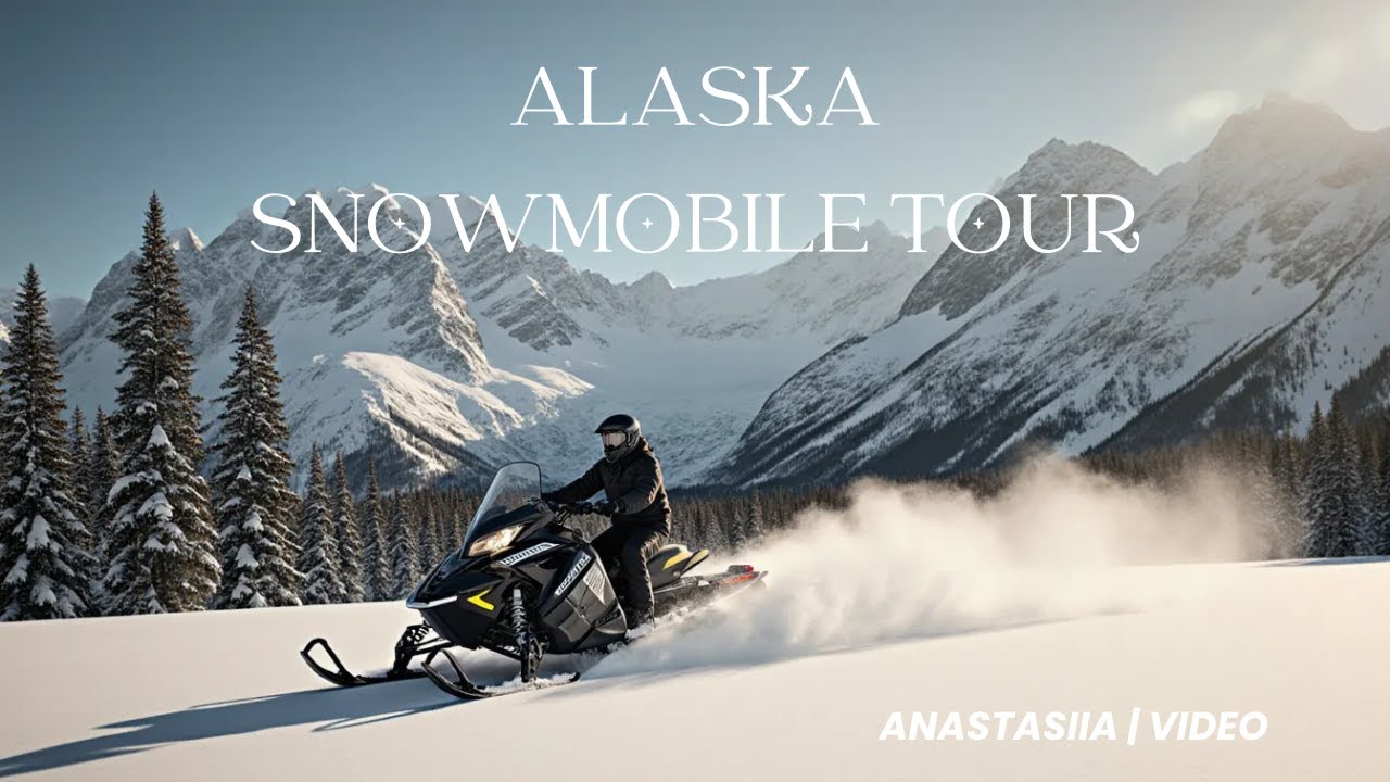 Snowmobile Tour in Alaska | Cinematic Winter Adventure
