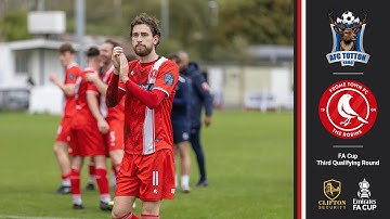 A.F.C. Totton vs Frome Town | FA Cup Third Qualifying Round HIGHLIGHTS