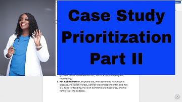 Case Study - Prioritering Deel II