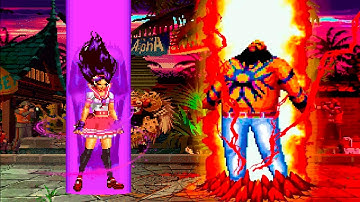 [KOF Mugen] Athena Asamiya Team vs Chang Koehan Team