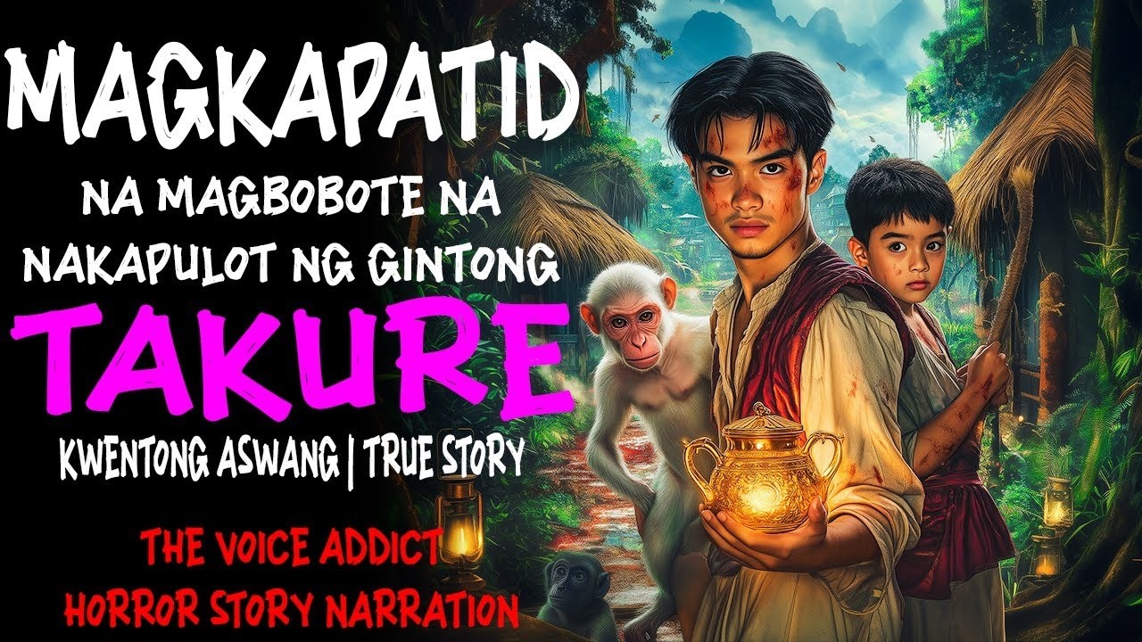 MAGKAPATID NA MAGBOBOTE NA NAKAPULOT NG GINTONG TAKURE | Kwentong Aswang | True Story