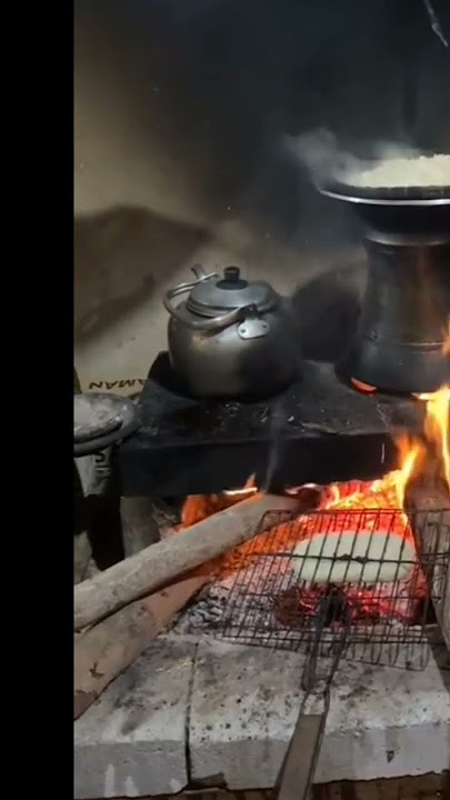masak nasi jaman dulu #short
