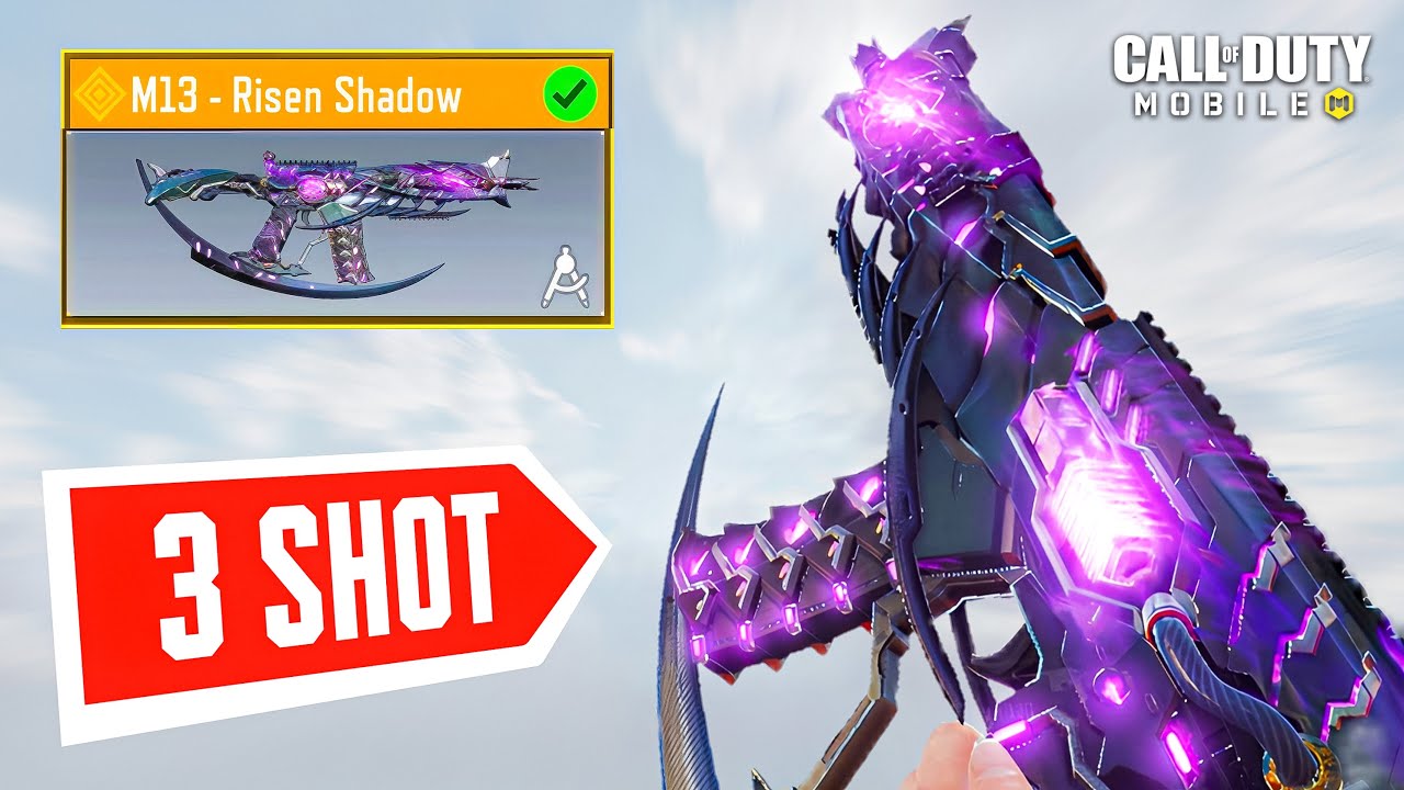 BEST M13 "3 SHOT" GUNSMITH IN CALL OF DUTY MOBILE | M13 BEST RANK BUILD IN COD MOBILE | M13 BUILD