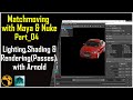 Lighting,Shading and Rendering(Passes)with Arnold[Matchmoving with Nuke & Maya Part_04] || Rendering