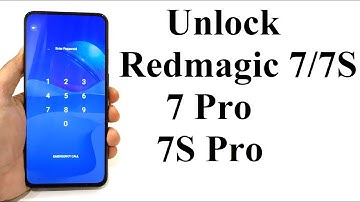 Forgot Password - How to Unlock Redmagic 7S Pro or ANY Redmagic Smartphone