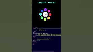 🔥🔥Dynamic navbar #navbar #foryou #shorts #trending #htmlcss #programming #viral #howto #webdevelop