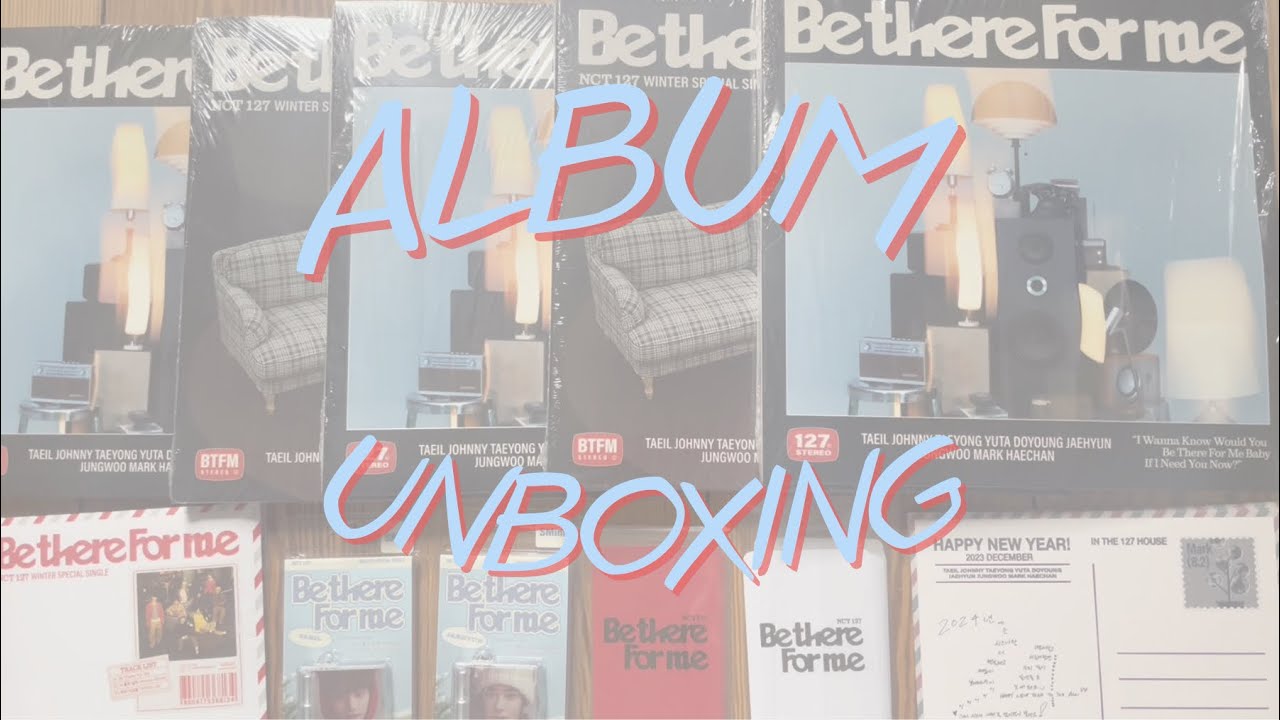 Unboxing NCT 127 Winter Special Single Album Be There For Me | Распаковка альбома NCT 127