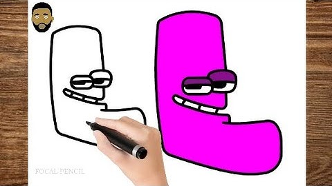 How To Draw Alphabet Lore Letter L