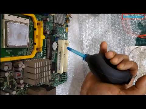 How to clean desktop motherboard and apply thermal paste on CPU ?