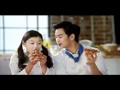 Ngdomino pizza kim soo hyun  kim yoo jung