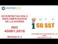 ISO 45001 INTERPRETACION E IMPLEMENTACION MODULO 4/ALEX CARDENAS