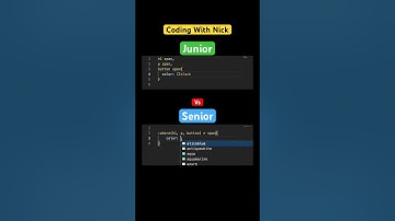 Junior vs Senior developer programming #coding #programming #code #shorts #htmlcss #javascript