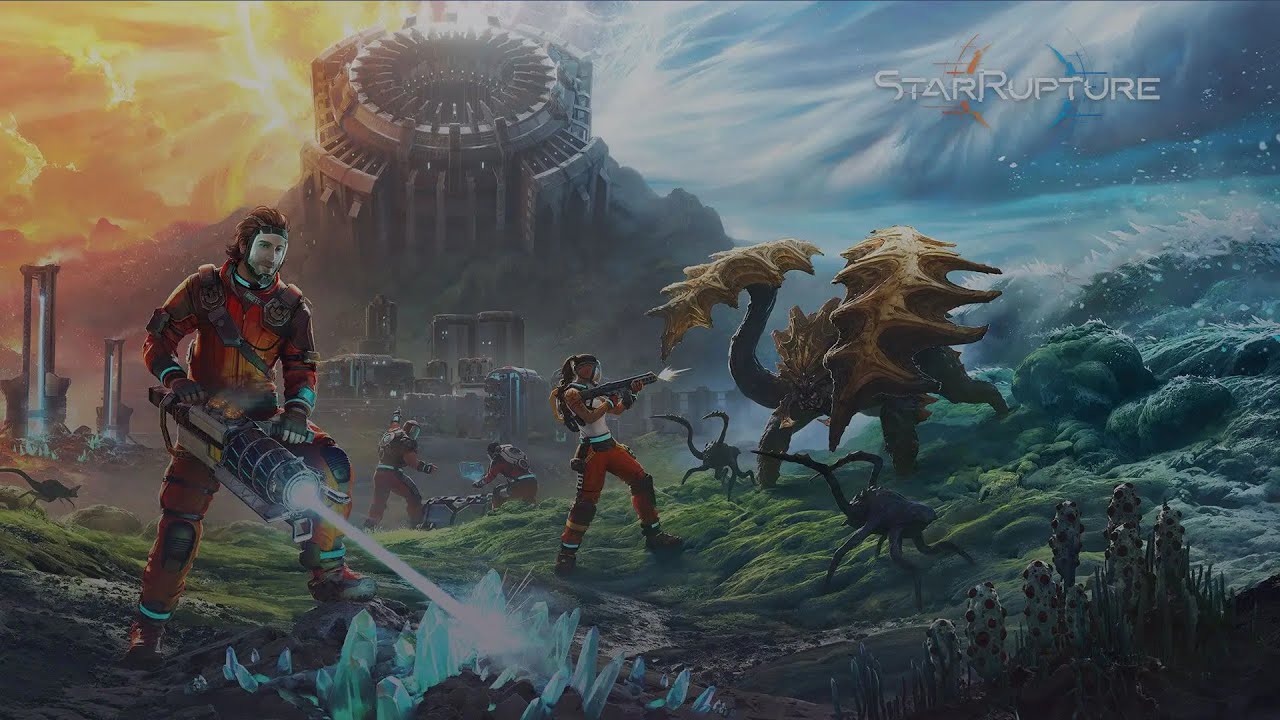 【StarRupture】#01 資源を集めて軍団を吹き飛ばす