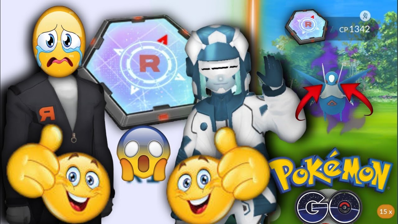 😏Pokemon go team go rocket Boss defeat and all task complete😤😱💯💯😊