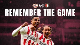 REMEMBER THE GAME I PSV 4-3 Feyenoord I Eredivisie 2022