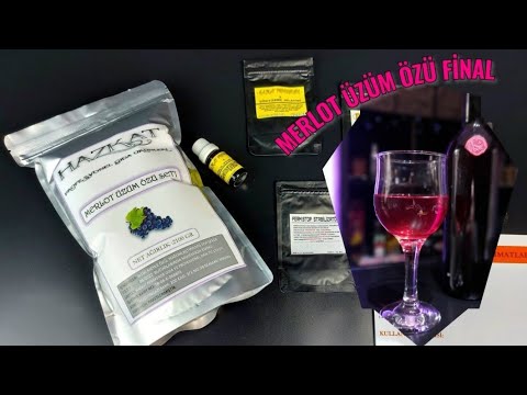 Merlot Üzüm Özü 19 Lt Kit Sonuç  - BÖLÜM 2 -