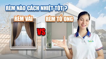 Rèm Vải Hay Rèm Tổ Ong  Loại Nào Chống Nóng Gắt Mùa Hè Tốt Hơn! | rèm cửa