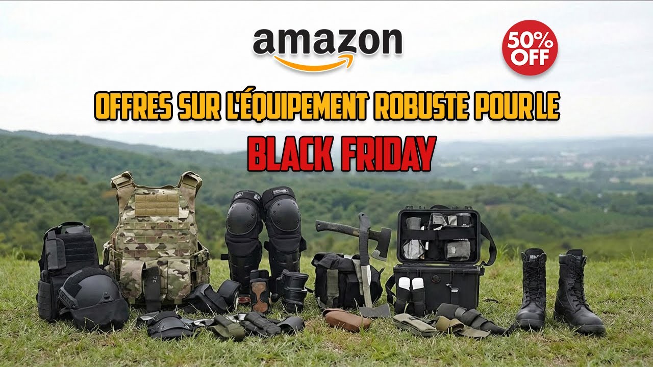 Les 20 meilleures offres d'équipement robuste sur Amazon – Black Friday 2025