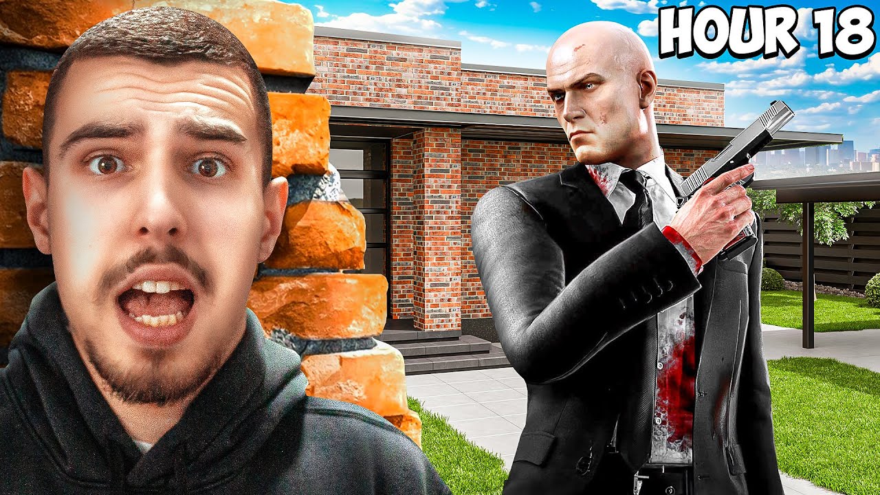 Ζώ ΚΡΥΦΑ στην βίλα του Hitman για 50 ΩΡΕΣ