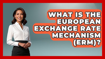 What Is The European Exchange Rate Mechanism (ERM)? - Learn About Economics